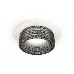 Комплект встраиваемого светильника с композитным хрусталем Ambrella Light XC6512041