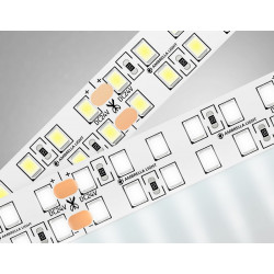 Светодиодная лента двухрядная Ambrella Light GS3702 2835 240Led /24W m/ 24V IP20 4500K 5m Ambrella Light GS3702