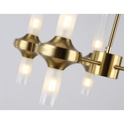Люстра со стеклянными плафонами на штанге Ambrella Light LH55358