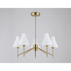Люстра со стеклянными плафонами на штанге Ambrella Light LH57133
