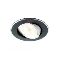 Встраиваемый точечный светильник MR16 с поворотным механизмом Ambrella Light A502 BK
