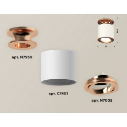 Комплект накладного поворотного светильника Ambrella Light XS7401140