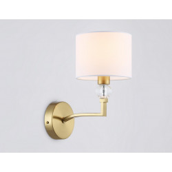 Настенный светильник с абажуром и хрусталем Ambrella Light LH71135