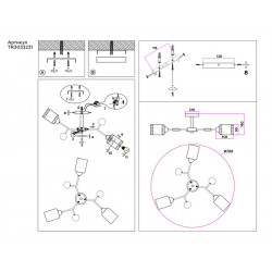 Подвесной светильник Ambrella Light TR3033231