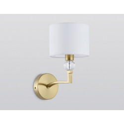 Настенный светильник с абажуром и хрусталем Ambrella Light LH71135