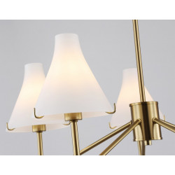 Люстра со стеклянными плафонами на штанге Ambrella Light LH57133