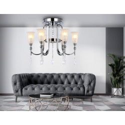 Потолочная люстра с хрусталем Ambrella Light TR3243