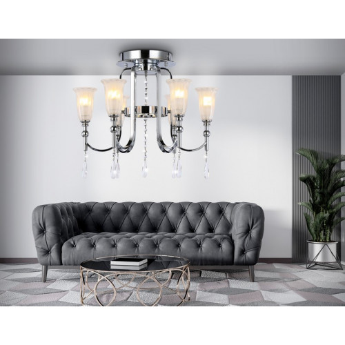 Потолочная люстра с хрусталем Ambrella Light TR3243 Потолочная люстра с хрусталем Ambrella Light TR3243