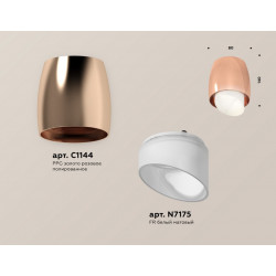 Комплект накладного светильника с акрилом Ambrella Light XS1144021