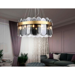 Подвесная люстра с хрусталем Ambrella Light TR5344