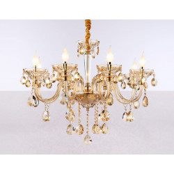 Подвесная классическая люстра с хрусталем Ambrella Light TR4907