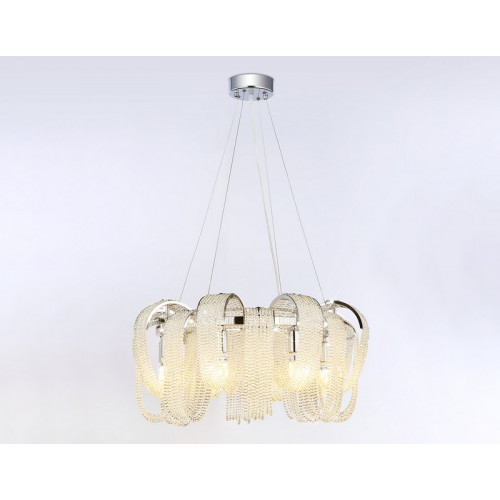 Подвесная люстра с хрусталем Ambrella Light TR5377 Подвесная люстра с хрусталем Ambrella Light TR5377