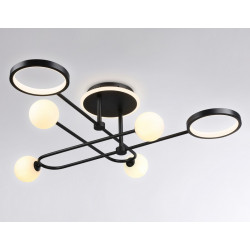 Потолочный светодиодный светильник со сменной лампой и пультом управления Ambrella Light FL66232