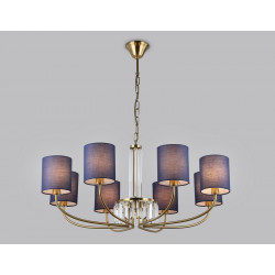Подвесная люстра с абажурами и хрусталем Ambrella Light LH71273