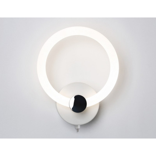 Светодиодный настенный светильник с выключателем на корпусе Ambrella Light FA3849 Светодиодный настенный светильник с выключателем на корпусе Ambrella Light FA3849