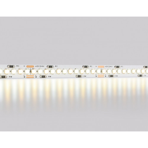 Светодиодная лента с регулировкой температуры света GS4151 2835 240Led /18W m/ 24V IP20 CCT 3000-650 Ambrella Light GS4151 Светодиодная лента с регулировкой температуры света GS4151 2835 240Led /18W m/ 24V IP20 CCT 3000-650 Ambrella Light GS4151
