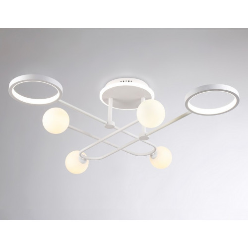 Потолочный светодиодный светильник со сменной лампой и пультом управления Ambrella Light FL66229
