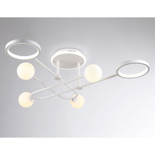 Потолочный светодиодный светильник со сменной лампой и пультом управления Ambrella Light FL66229