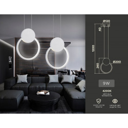 Подвесной светодиодный светильник Ambrella Light FL5251
