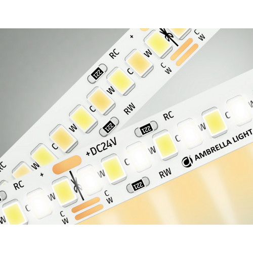 Светодиодная лента с регулировкой температуры света GS4151 2835 240Led /18W m/ 24V IP20 CCT 3000-650 Ambrella Light GS4151 Светодиодная лента с регулировкой температуры света GS4151 2835 240Led /18W m/ 24V IP20 CCT 3000-650 Ambrella Light GS4151
