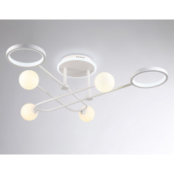 Потолочный светодиодный светильник со сменной лампой и пультом управления Ambrella Light FL66229