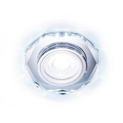 Встраиваемый точечный светильник MR16 со светодиодной подсветкой Ambrella Light S213 CL