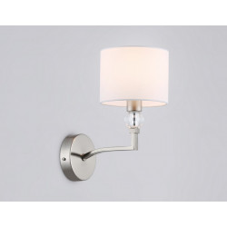 Настенный светильник с абажуром и хрусталем Ambrella Light LH71125