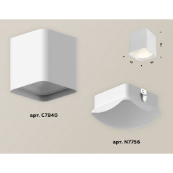 Комплект накладного светильника с акрилом Ambrella Light XS7840022