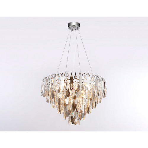 Подвесная люстра с хрусталем Ambrella Light TR5257 Подвесная люстра с хрусталем Ambrella Light TR5257