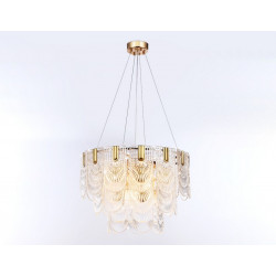 Подвесная люстра с хрусталем Ambrella Light TR5388
