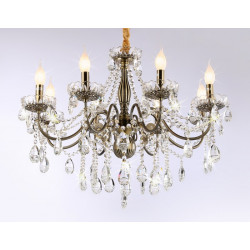 Подвесная классическая люстра с хрусталем Ambrella Light TR4950
