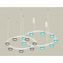 Комплект подвесного светильника Techno Ring с композитным хрусталем Ambrella Light XR92081300