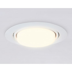 Светильник встраиваемый поворотный со сменной лампой GX53 Ambrella Light G10122