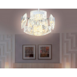Потолочная люстра с хрусталем Ambrella Light TR5092