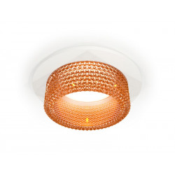 Комплект встраиваемого светильника с композитным хрусталем Ambrella Light XC6512044