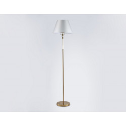 Напольный светильник с абажуром и хрусталем Ambrella Light LH71028