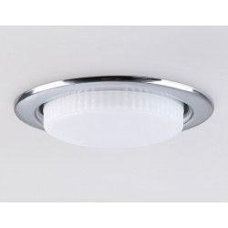 Светильник точечный встраиваемый со сменной лампой GX53 Ambrella Light G10102