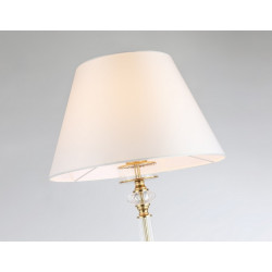 Напольный светильник с абажуром и хрусталем Ambrella Light LH71028