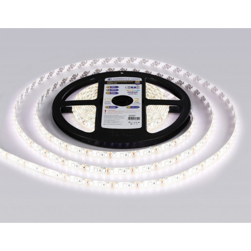 Светодиодная лента Ambrella Light GS1202 2835 120Led /9.6W m/ 12V IP65 4500K 5m/кратность резки 25mm Ambrella Light GS1202 Светодиодная лента Ambrella Light GS1202 2835 120Led /9.6W m/ 12V IP65 4500K 5m/кратность резки 25mm Ambrella Light GS1202
