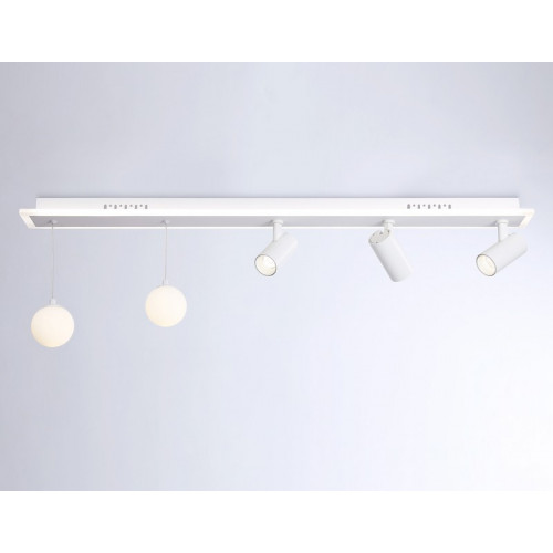 Потолочный светодиодный светильник со сменной лампой и пультом управления Ambrella Light FL66201