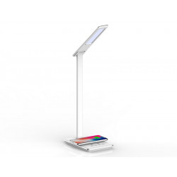 Светодиодная настольная лампа с беспроводной зарядкой и USB портом Ambrella Light DE581