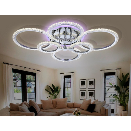 Потолочный светодиодный светильник с пультом Ambrella Light FA413 Потолочный светодиодный светильник с пультом Ambrella Light FA413