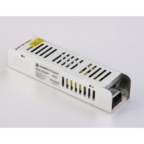 Блок питания с EMC для светодиодной ленты 24V 60W 2,5A IP20 185-260V 160*40*32 GS8681 Ambrella Light GS8681