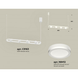 Комплект подвесного поворотного светильника с акрилом Ambrella Light XB9163150
