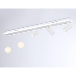 Потолочный светодиодный светильник со сменной лампой и пультом управления Ambrella Light FL66201
