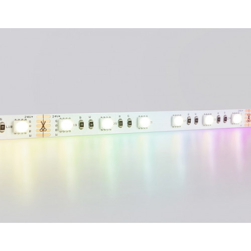 Светодиодная лента RGB с дневным белым светом GS4402 5050 60Led /10W m/ 24V IP20 RGBW+4500K 5m Ambrella Light GS4402 Светодиодная лента RGB с дневным белым светом GS4402 5050 60Led /10W m/ 24V IP20 RGBW+4500K 5m Ambrella Light GS4402