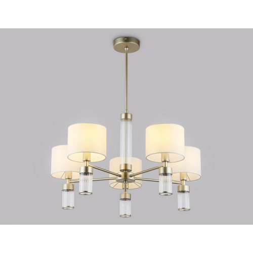 Люстра с абажурами на штанге Ambrella Light LH71301 Люстра с абажурами на штанге Ambrella Light LH71301
