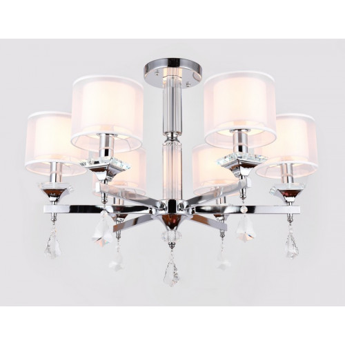 Подвесная люстра с хрусталем Ambrella Light TR4533 Подвесная люстра с хрусталем Ambrella Light TR4533