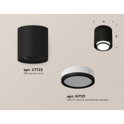 Комплект накладного светильника с акрилом Ambrella Light XS7723016