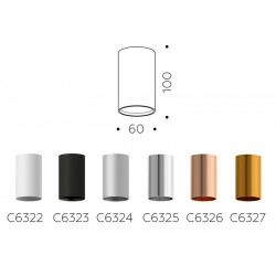 Корпус светильника накладной для насадок D60mm Ambrella Light C6327